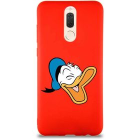Printify Huawei Mate 10 Lite Soft Premier Kapak Donald Duck-E Tasarımlı Silikon Cep Telefonu Kılıfı