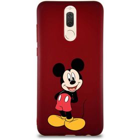Printify Huawei Mate 10 Lite Soft Premier Kapak Mickey Mouse-B Tasarımlı Silikon Cep Telefonu Kılıfı