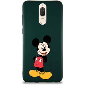 Printify Huawei Mate 10 Lite Soft Premier Kapak Mickey Mouse-B Tasarımlı Silikon Cep Telefonu Kılıfı