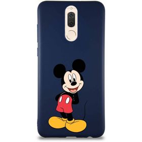 Printify Huawei Mate 10 Lite Soft Premier Kapak Mickey Mouse-B Tasarımlı Silikon Cep Telefonu Kılıfı