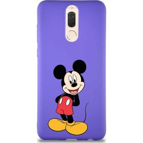 Printify Huawei Mate 10 Lite Soft Premier Kapak Mickey Mouse-B Tasarımlı Silikon Cep Telefonu Kılıfı