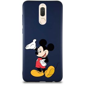 Printify Huawei Mate 10 Lite Soft Premier Kapak Mickey Mouse-C Tasarımlı Silikon Cep Telefonu Kılıfı