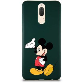 Printify Huawei Mate 10 Lite Soft Premier Kapak Mickey Mouse-C Tasarımlı Silikon Cep Telefonu Kılıfı