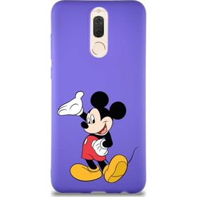 Printify Huawei Mate 10 Lite Soft Premier Kapak Mickey Mouse-C Tasarımlı Silikon Cep Telefonu Kılıfı