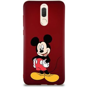Printify Huawei Mate 10 Lite Soft Premier Kapak Mickey Mouse-E Tasarımlı Silikon Cep Telefonu Kılıfı