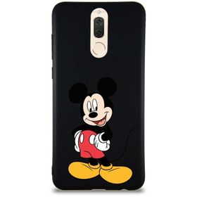 Printify Huawei Mate 10 Lite Soft Premier Kapak Mickey Mouse-E Tasarımlı Silikon Cep Telefonu Kılıfı