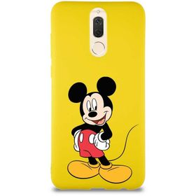 Printify Huawei Mate 10 Lite Soft Premier Kapak Mickey Mouse-E Tasarımlı Silikon Cep Telefonu Kılıfı