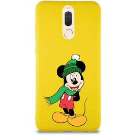 Printify Huawei Mate 10 Lite Soft Premier Kapak Mickey Mouse-G Tasarımlı Silikon Cep Telefonu Kılıfı