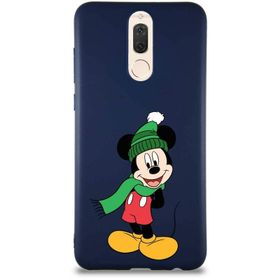 Printify Huawei Mate 10 Lite Soft Premier Kapak Mickey Mouse-G Tasarımlı Silikon Cep Telefonu Kılıfı
