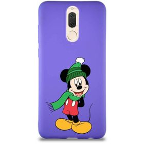 Printify Huawei Mate 10 Lite Soft Premier Kapak Mickey Mouse-G Tasarımlı Silikon Cep Telefonu Kılıfı