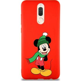 Printify Huawei Mate 10 Lite Soft Premier Kapak Mickey Mouse-G Tasarımlı Silikon Cep Telefonu Kılıfı