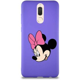 Printify Huawei Mate 10 Lite Soft Premier Kapak Minnie Mouse-B Tasarımlı Silikon Cep Telefonu Kılıfı