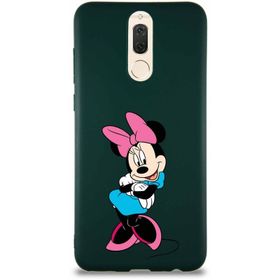 Printify Huawei Mate 10 Lite Soft Premier Kapak Minnie Mouse-D Tasarımlı Silikon Cep Telefonu Kılıfı