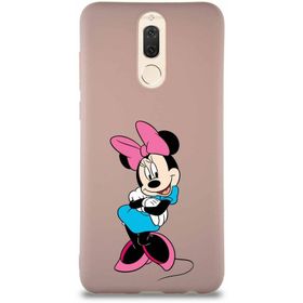 Printify Huawei Mate 10 Lite Soft Premier Kapak Minnie Mouse-D Tasarımlı Silikon Cep Telefonu Kılıfı