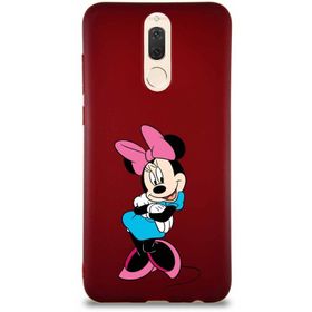 Printify Huawei Mate 10 Lite Soft Premier Kapak Minnie Mouse-D Tasarımlı Silikon Cep Telefonu Kılıfı