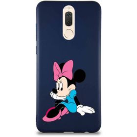 Printify Huawei Mate 10 Lite Soft Premier Kapak Minnie Mouse-E Tasarımlı Silikon Cep Telefonu Kılıfı