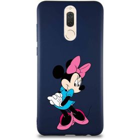Printify Huawei Mate 10 Lite Soft Premier Kapak Minnie Mouse-F Tasarımlı Silikon Cep Telefonu Kılıfı