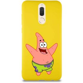 Printify Huawei Mate 10 Lite Soft Premier Kapak Patrick Yıldız Tasarımlı Silikon Cep Telefonu Kılıfı