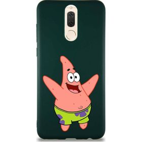 Printify Huawei Mate 10 Lite Soft Premier Kapak Patrick Yıldız Tasarımlı Silikon Cep Telefonu Kılıfı
