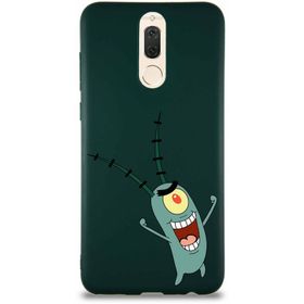 Printify Huawei Mate 10 Lite Soft Premier Kapak Plankton Tasarımlı Silikon Cep Telefonu Kılıfı