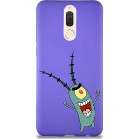 Printify Huawei Mate 10 Lite Soft Premier Kapak Plankton Tasarımlı Silikon Cep Telefonu Kılıfı