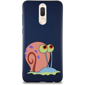 Printify Huawei Mate 10 Lite Soft Premier Kapak Salyangoz Gary Tasarımlı Silikon Cep Telefonu Kılıfı