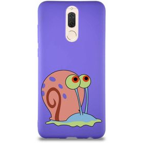 Printify Huawei Mate 10 Lite Soft Premier Kapak Salyangoz Gary Tasarımlı Silikon Cep Telefonu Kılıfı