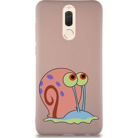 Printify Huawei Mate 10 Lite Soft Premier Kapak Salyangoz Gary Tasarımlı Silikon Cep Telefonu Kılıfı