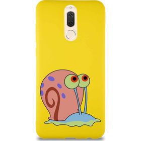 Printify Huawei Mate 10 Lite Soft Premier Kapak Salyangoz Gary Tasarımlı Silikon Cep Telefonu Kılıfı