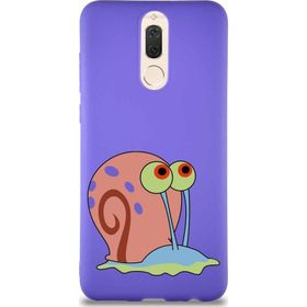 Printify Huawei Mate 10 Lite Soft Premier Kapak Salyangoz Gary Tasarımlı Silikon Cep Telefonu Kılıfı