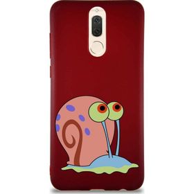 Printify Huawei Mate 10 Lite Soft Premier Kapak Salyangoz Gary Tasarımlı Silikon Cep Telefonu Kılıfı