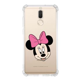 PrintiFy Huawei Mate 10 Lite Uyumlu Köşe Korumalı Antişok Kapak Minnie Mouse Tasarımlı Şeffaf Kılıf