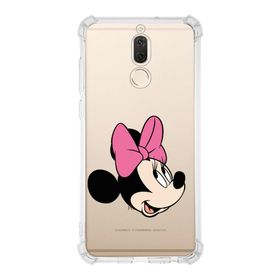 PrintiFy Huawei Mate 10 Lite Uyumlu Köşe Korumalı Antişok Kapak Minnie Mouse Tasarımlı Şeffaf Kılıf
