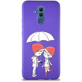 Printify Huawei Mate 20 Lite Soft Premier Kapak Aşk Tasarımlı Silikon Cep Telefonu Kılıfı