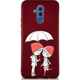 Printify Huawei Mate 20 Lite Soft Premier Kapak Aşk Tasarımlı Silikon Cep Telefonu Kılıfı