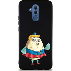 Printify Huawei Mate 20 Lite Soft Premier Kapak Bayan Puff Tasarımlı Silikon Cep Telefonu Kılıfı