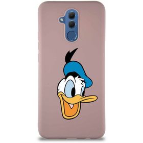 Printify Huawei Mate 20 Lite Soft Premier Kapak Donald Duck-A Tasarımlı Silikon Cep Telefonu Kılıfı