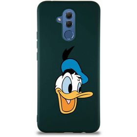 Printify Huawei Mate 20 Lite Soft Premier Kapak Donald Duck-A Tasarımlı Silikon Cep Telefonu Kılıfı