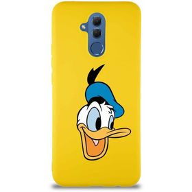 Printify Huawei Mate 20 Lite Soft Premier Kapak Donald Duck-A Tasarımlı Silikon Cep Telefonu Kılıfı