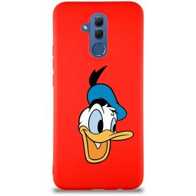 Printify Huawei Mate 20 Lite Soft Premier Kapak Donald Duck-A Tasarımlı Silikon Cep Telefonu Kılıfı