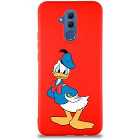 Printify Huawei Mate 20 Lite Soft Premier Kapak Donald Duck-D Tasarımlı Silikon Cep Telefonu Kılıfı