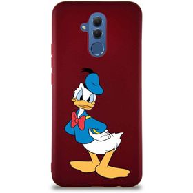 Printify Huawei Mate 20 Lite Soft Premier Kapak Donald Duck-D Tasarımlı Silikon Cep Telefonu Kılıfı