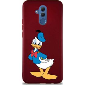 Printify Huawei Mate 20 Lite Soft Premier Kapak Donald Duck-D Tasarımlı Silikon Cep Telefonu Kılıfı