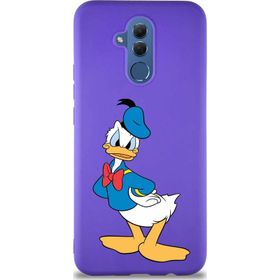 Printify Huawei Mate 20 Lite Soft Premier Kapak Donald Duck-D Tasarımlı Silikon Cep Telefonu Kılıfı