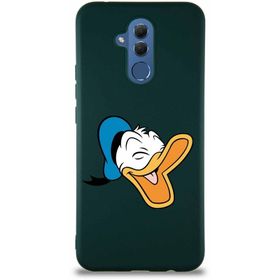 Printify Huawei Mate 20 Lite Soft Premier Kapak Donald Duck-E Tasarımlı Silikon Cep Telefonu Kılıfı