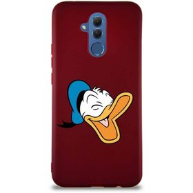Printify Huawei Mate 20 Lite Soft Premier Kapak Donald Duck-E Tasarımlı Silikon Cep Telefonu Kılıfı