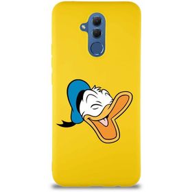 Printify Huawei Mate 20 Lite Soft Premier Kapak Donald Duck-E Tasarımlı Silikon Cep Telefonu Kılıfı