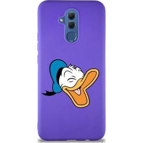 Printify Huawei Mate 20 Lite Soft Premier Kapak Donald Duck-E Tasarımlı Silikon Cep Telefonu Kılıfı