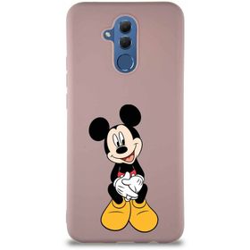Printify Huawei Mate 20 Lite Soft Premier Kapak Mickey Mouse-A Tasarımlı Silikon Cep Telefonu Kılıfı