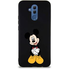 Printify Huawei Mate 20 Lite Soft Premier Kapak Mickey Mouse-A Tasarımlı Silikon Cep Telefonu Kılıfı